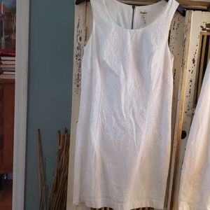 NWT WHITE DRESS BY HATLEY
